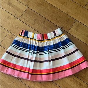 Colorful Striped Kids Skirt
